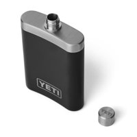 Frasco Yeti De 200 Ml, 7 Onzas, Con Embudo De Acero Inoxidable, Negro