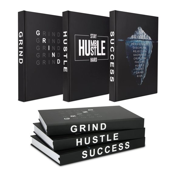 Libro decorativo TenXVI Designs – Grind Hustle Success