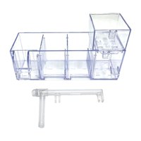 Magideal - Filtro Para Pecera, Caja De Filtro Para Acuario, Fácil De Instalar, Silencioso, Accesorios Para Acuario, Filtro Para Pecera De Tortuga Para Colgar , Caja Mojada Y Seca