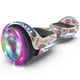 thumbnail image 1 of Hoverboard skate eléctrico con altavoz inalámbrico y luces LED adecuado para niños, niñas y niños para uso en interiores y exteriores, 1 of 3