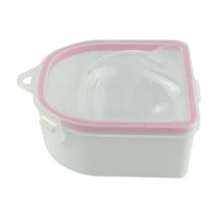 Magideal - Cuenco Para Manicura Cuenco Para Remojar Uñas Accesorio Profesional Fácil De Usar Herramienta Para Decoración De Uñas De Doble Capa Herramienta Para Q