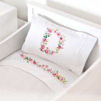 Tuyo Print - Juego De Sábanas Moisés - Colecho Letras Vintage D