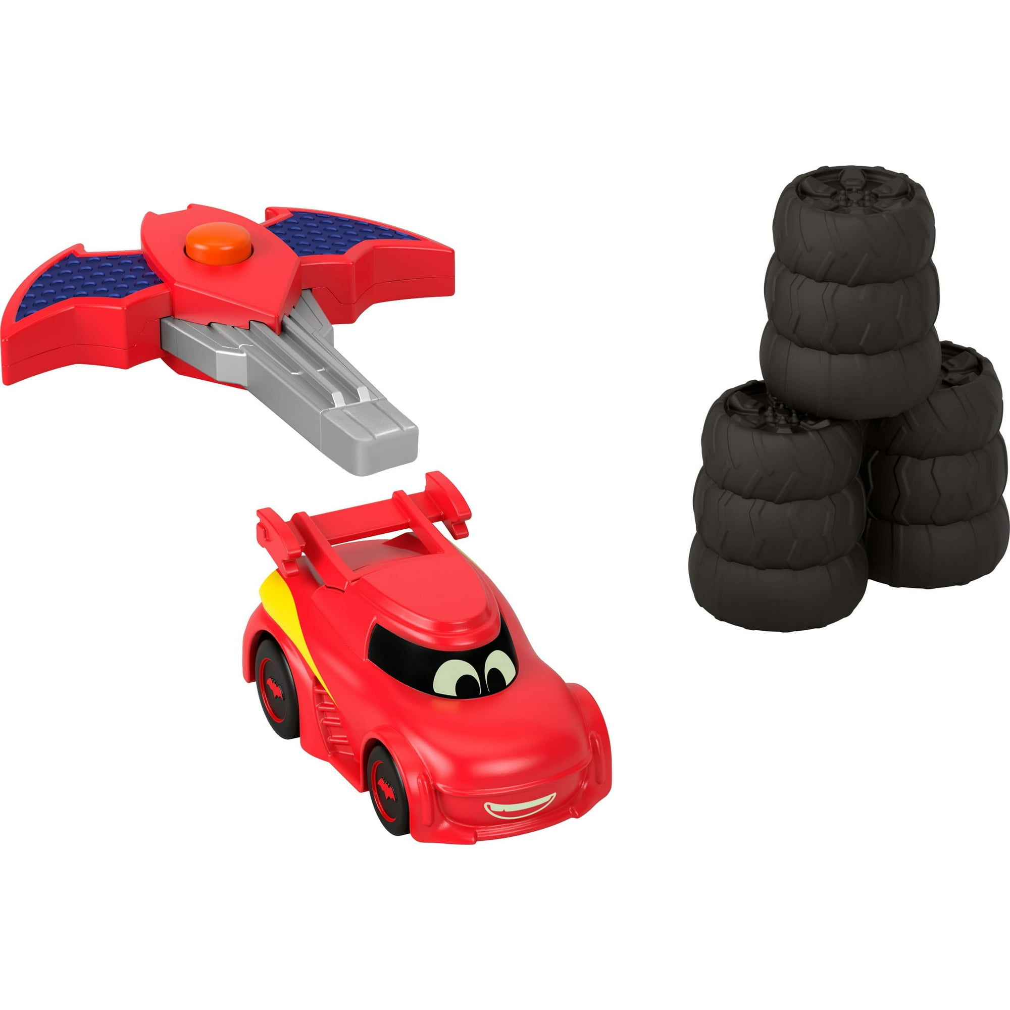 Fisher Price - Coche De Carreras De Juguete Fisher-price Dc Batwheels Redbird A Escala 1:55