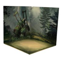 Bothyi - 1:12 Telón De Fondo Diorama Show Para Figuras De Acción Vehículo Escena Juguete Coche Fundido A Presión