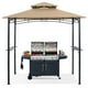 thumbnail image 2 of Toldo para barbacoa ABCCANOPY para exteriores, 2,4 x 1,5 m, con LED, 2 of 3