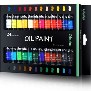 Ohuhu Set De 24 Pintura Al Óleo