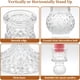 thumbnail image 3 of Candelabros vidrio transparente decorativos, 3 of 3