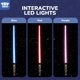 thumbnail image 2 of TOY Life 2 Pack Dark Saber Light Saber for Kids, Light-Up Swords, 2 of 3
