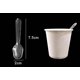thumbnail image 2 of X250 Cucharas Postres Cucharas Desechables Cucharas Helado Transparente Transparente, 2 of 9