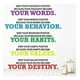 thumbnail image 2 of Decomural Your Words Your Destiny Classroom WS-51046, 2 of 2