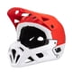 thumbnail image 3 of Casco Integral Para Bicicleta, Ajustable, Protector De Cabeza, Blanco Y Rojo, 3 of 5