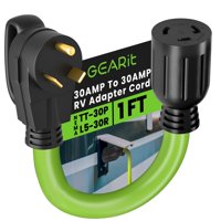 Cable De Alimentación Para Rv Gearit 30A 125/250V 0,3 M Resistente A La Intemperie