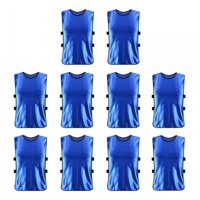 Linea Sport - Pack X10 Chalecos Deportivo Petos Multiuso Para Niños Futbol
