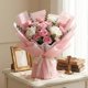 thumbnail image 5 of Papel para envolver flores FUHITIM 20 hojas impermeable rosa 58 cm, 5 of 8