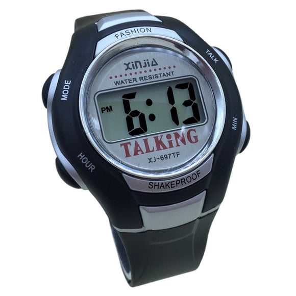 Reloj deportivo digital con habla inglesa VISIOYO 697TE