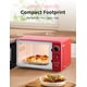 thumbnail image 4 of Horno microondas COMFEE' Retro de 0.9 pies cúbicos rojo 900 W CMO-MMP02AA (RD), 4 of 7