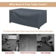 thumbnail image 5 of Funda para mesa de billar Chinchilla 279 cm impermeable Oxford, 5 of 7
