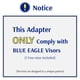 thumbnail image 2 of Adaptador para careta Blue Eagle de aluminio para casco tipo gorra, 2 of 9