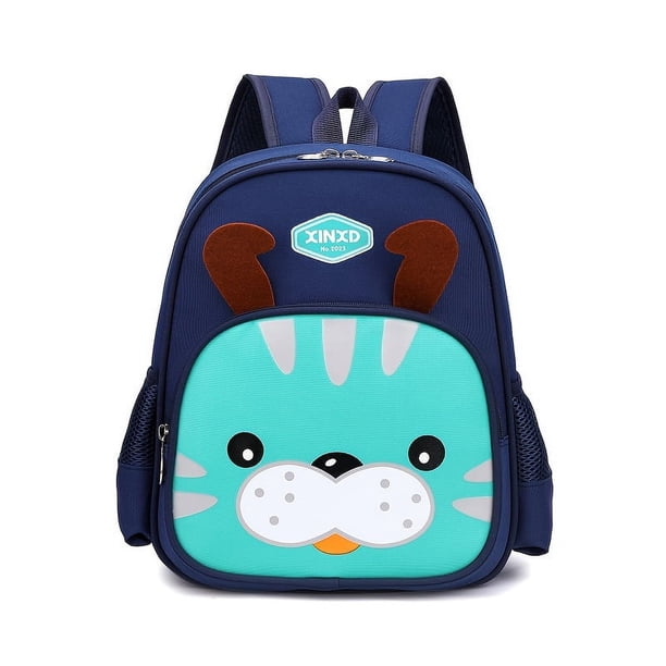 Cute Cartoon Animal Print Student Backpack Large Capacity Breathable Kindergarten School Bag