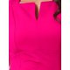 thumbnail image 5 of INSPIRE CHIC Vestido de Tubo para Mujer, Vestido Profesional sin Mangas para Oficina, Rosa Fucsia XS, 5 of 6