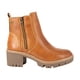 thumbnail image 1 of Botin de Cuero Gaby Caramelo Alquimia, 1 of 6