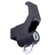 thumbnail image 4 of Bloqueo de para casco Colgador de montaje de alto rendimiento Aleación de aluminio Fácil de instalar 1 Juego de bloqueo de seguridad para , negro, 4 of 5