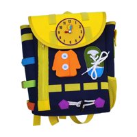 Bothyi - Mochila Busy Board Travel Toy Para Regalos De Cumpleaños Aprendizaje Temprano Educativo