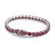 thumbnail image 1 of Pulseras de Tenis de Moissanita de 3-6.5 Mm Corte Redondo Color D Claridad VVS1 Pulseras de Diamante Rojo para Mujer Pulseras de Plata Esterlina S925 5.5-9 Pulgadas Joyería con Dije Regalos, 1 of 7