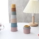 thumbnail image 2 of Brighten Up Mealtime with Baby-Safe Silicone Stacking Toys - Rainbow Circles!, 2 of 2