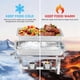 thumbnail image 4 of Bañeras de buffet Grillaxy 9 Qt (4 unidades) de acero inoxidable, 4 of 7