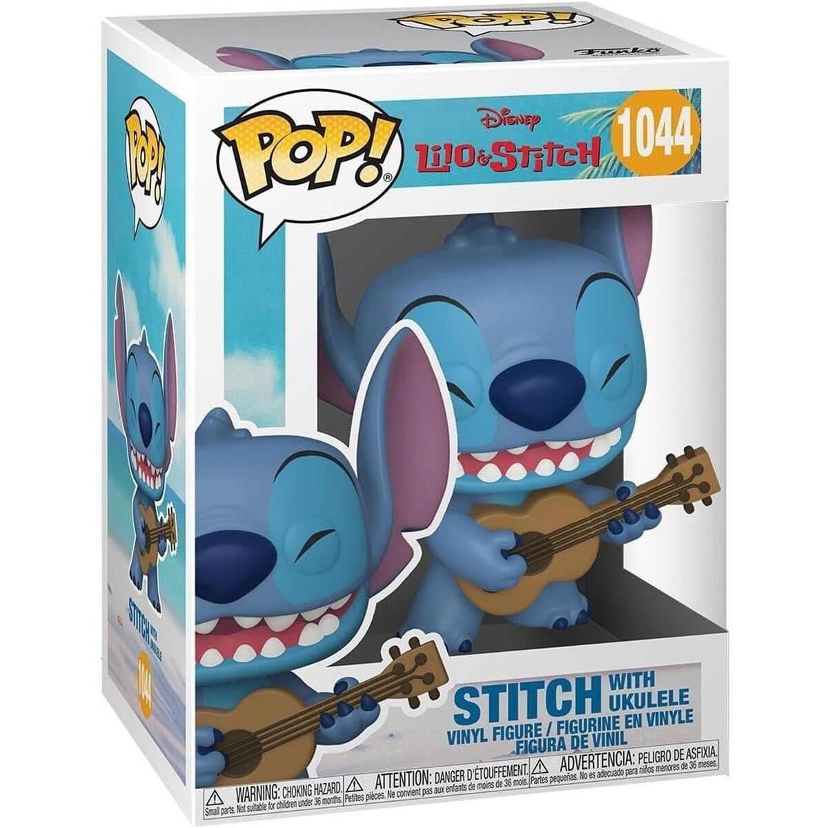 Funko Pop Disney Lilo Stitch Stitch Con Ukelele 1044