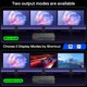 thumbnail image 3 of Conmutador KVM MLEEDA 4x3 USB 3.0 4K@60Hz Triple Monitor, 3 of 9