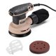 thumbnail image 1 of Lijadora Orbital Aleatoria WOODSTARTER de 5 Pulgadas, 2.6Amp 320W Velocidad Variable (8000–13000RPM) para Madera y Metal, Baja Vibración, Aspas de Aluminio, 15 Lijas, Bolsa para Polvo Incluida, 1 of 7