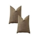 thumbnail image 1 of Juego De 2 Fundas De Cojin Jacquard Cuadrille 45x45 Cm Café, 1 of 5