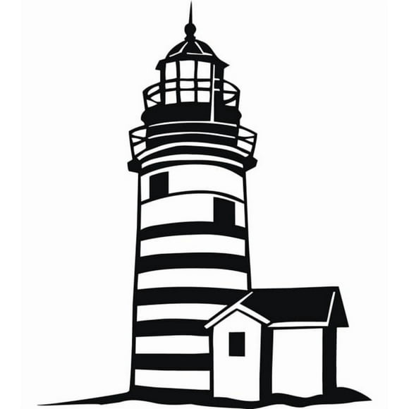 Decomural Lighthouse Beach Nautical WS-18903