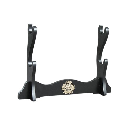 Magideal - Soporte De Exhibición De Samurái Para Wakizashi Tanto , Negro 2 Niveles