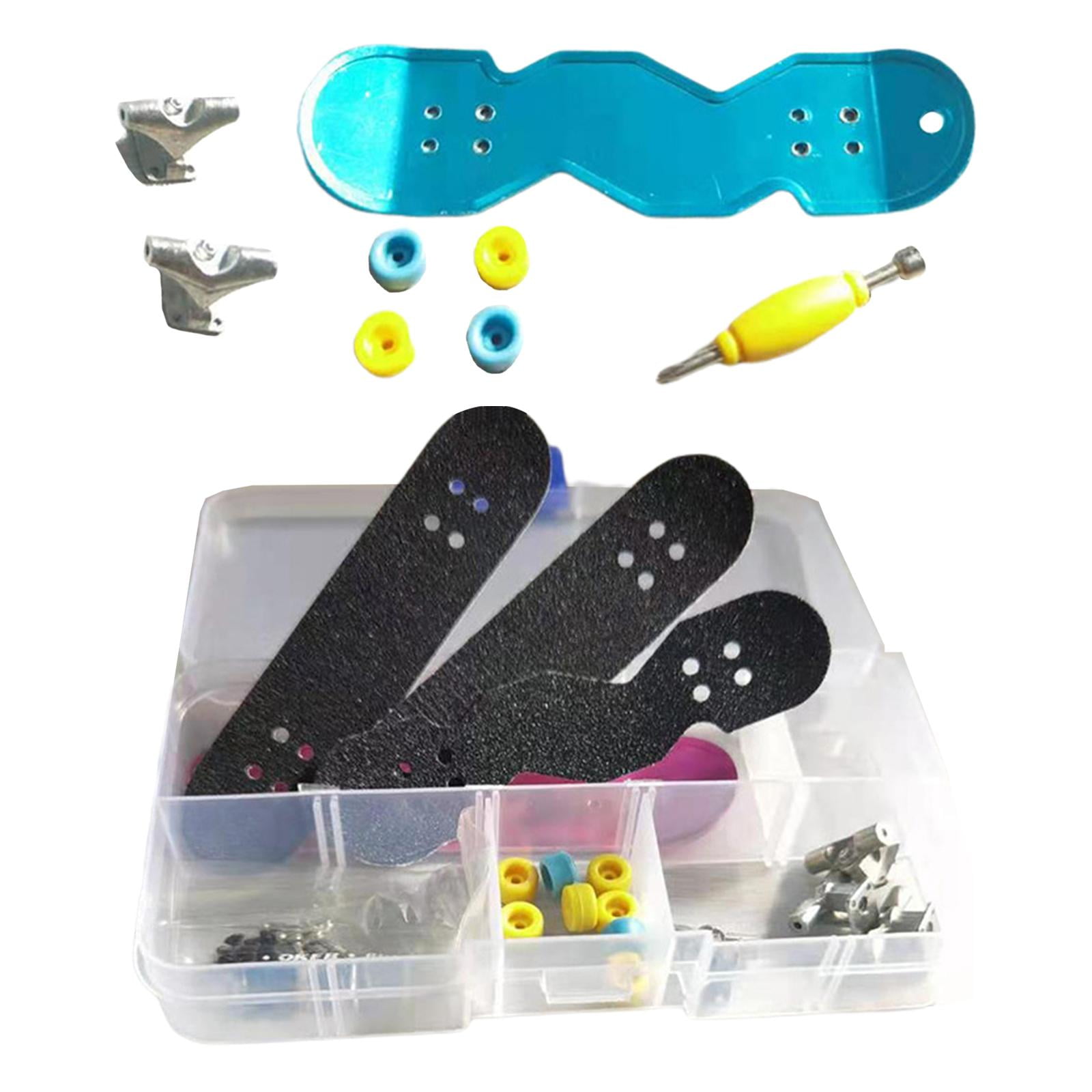 Magideal - Herramienta De Reparación De Juguete De Monopatín De Profesion, Regalos Para Adultos, Niños, Monopatín De , Juguetes De Skate , Color Aleatorio 3pc Azul