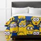 thumbnail image 2 of Minions Bedding Sets Cartoon Duvet Cover Lightweight 3 Piece Bet Sets for Kids Boys Girls, 2 of 5