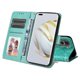 thumbnail image 4 of Funda tipo cartera FOXDOCK para Huawei Nova 10 , diseño girasol en relieve, cuero PU, cierre magnético, soporte y tarjetero, 4 of 5