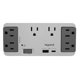 thumbnail image 1 of Regleta On‑Q de 6 tomas con puertos USB‑A/C de 30 W y protector contra sobretensiones, 1 of 9