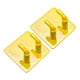 thumbnail image 1 of Ganchos Para Raqueta De Bádminton, Ganchos Para Colgar En La Pared Para Gimnasio, Color Amarillo, 2 Uds., 1 of 3