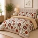 thumbnail image 2 of Cubrecama de Invierno Plush con Chiporro 2 Plazas Color Beige Floral, 2 of 3