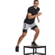 thumbnail image 3 of Pantalones cortos Under Armour HeatGear Pocket Long para hombre, color negro XXL, 3 of 5