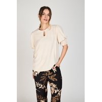 Blusa Virginia Woman By Eclipse Beige S