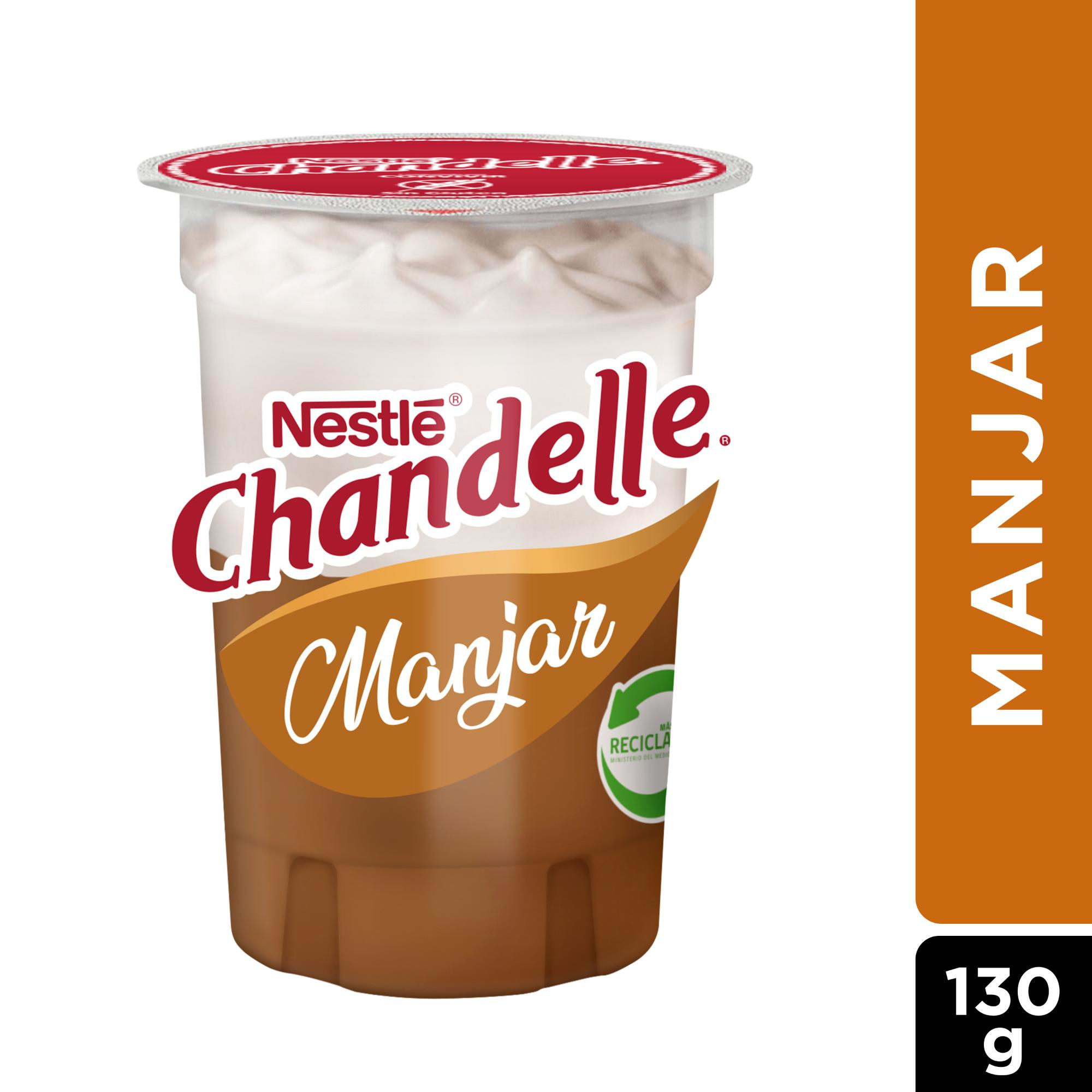 Postre Crema Chandelle Sabor Manjar Pote 130 g Nestle