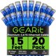 thumbnail image 1 of Cable Ethernet GearIt Cat 6, 0,5 m, paquete de 20, 10 Gbps, RJ45, azul, 1 of 9
