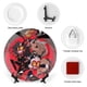 thumbnail image 3 of Helluva Boss Plato decorativo de porcelana fina (bone china), plato decorativo de cerámica para hogar, oficina, soporte de pared, platos decorativos para dormitorio - 6 pulgadas (15 cm), 3 of 6