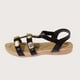 thumbnail image 2 of Sandalia Joyas Negro Vía Franca, 2 of 5