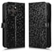 thumbnail image 1 of Funda Cartera Lunares Motorola Moto G77 con Tarjetero, Correa y Soporte Negro, 1 of 6