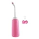 thumbnail image 4 of Limpiador De Ducha Vaginal 500 Ml Con Boquillas Dobles Pulverizador De Bidé Translúcido TPE Rosa, 4 of 5